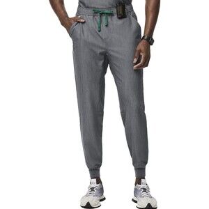 Figs Technical Men's Tansen Jogger Scrub Pants Graphite Uniform, Size Medium